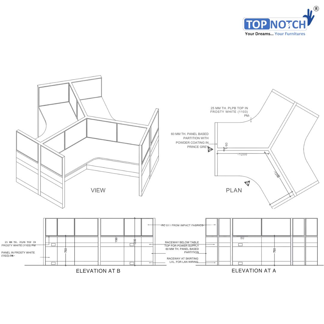 TOPNOTCH WORKSTATION FURNITURE OFFICE (9)