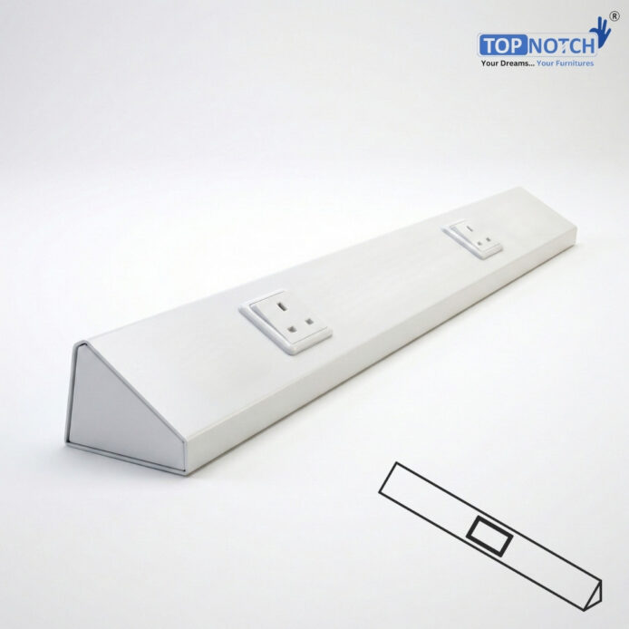 Laboratory Power Trunking System | Triangular Counter-Top Mount ...