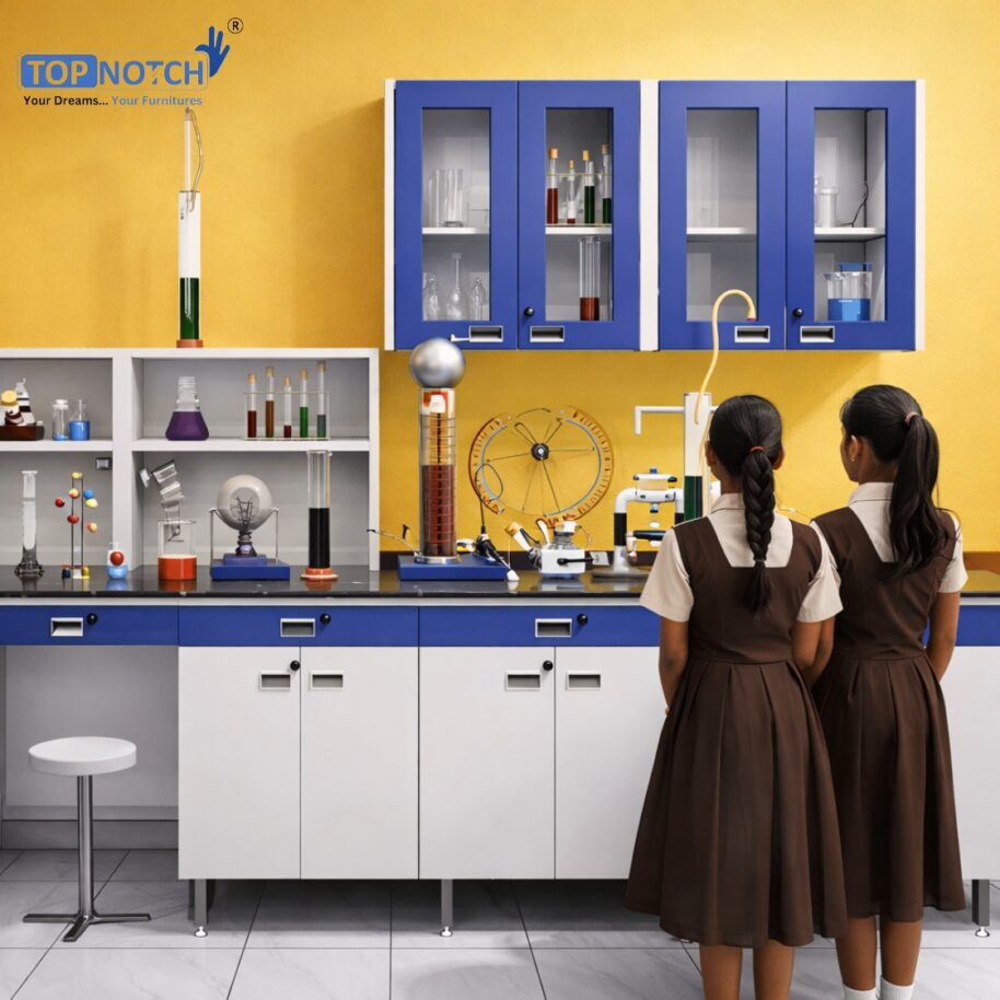 Biology Laboratory Furniture System | Modular Workbenches with Sink ...